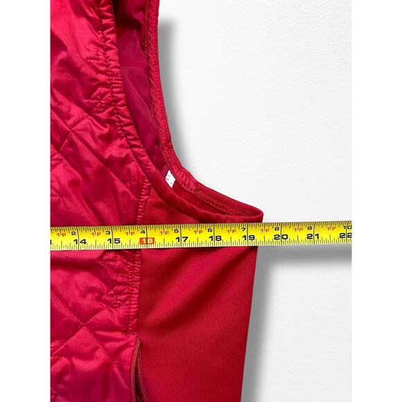 LL Bean Women’s Quilted Sherpa Lined Vest, Size M - Picture 8 of 13